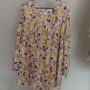 Floral Cotton Tunic